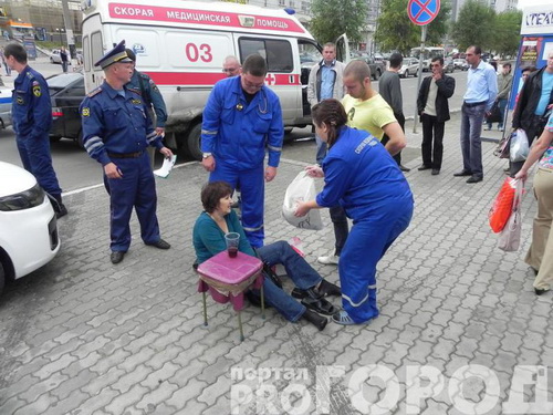 Сыктывкар: Kia Cerato сбила женщину на пешеходном переходе