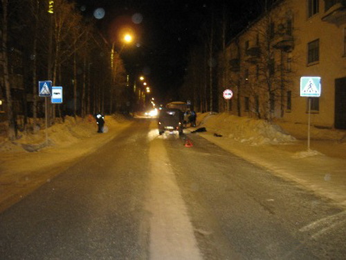 Сводка происшествия на дорогах Коми за 5 марта 2012 года