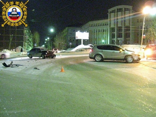 Сводка происшествия на дорогах Коми за 7 марта 2012 года