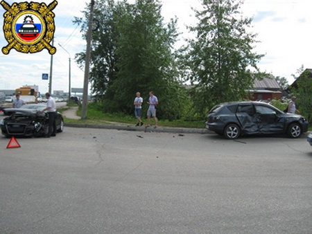 Сводка происшествия на дорогах Коми за 9 июля 2012 года