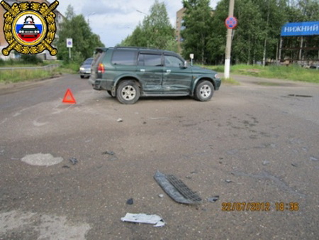 Сводка происшествия на дорогах Коми за 22 июля 2012 года