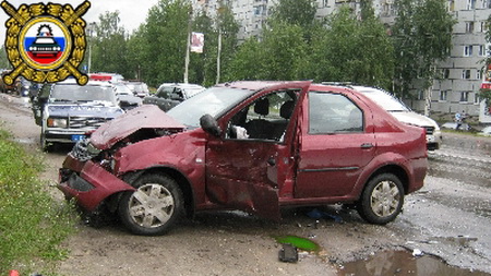 Сводка происшествия на дорогах Коми за 23 июля 2012 года