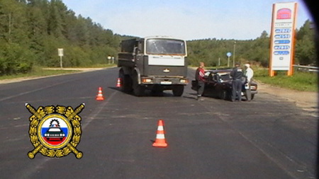 Сводка ГИБДД на дорогах Коми за 17 августа 2012 года