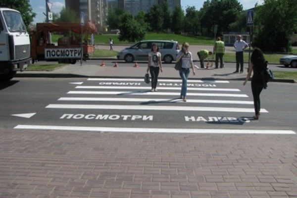 На дорогах столицы Коми появятся пешеходные переходы с разметкой