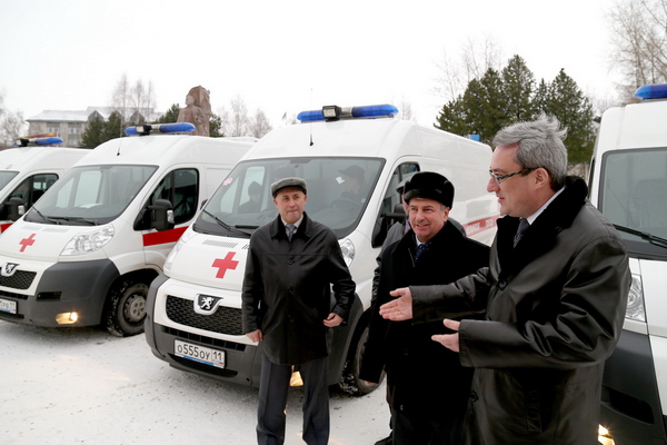 118 новых машин скорой помощи получили медицинские учреждения Республики Коми в 2013 году
