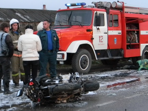 В Сыктывкаре в ДТП погиб мотоциклист