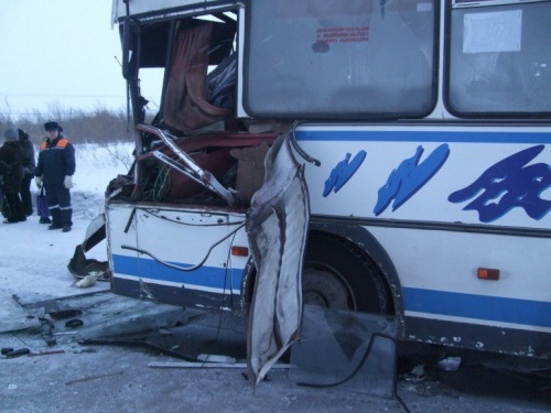 В Воркуте произошло ДТП с участием пассажирского автобуса