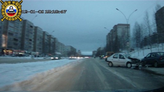 Сводка происшествия на дорогах Коми за 9 января 2012 года