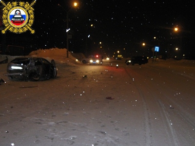Сводка происшествия на дорогах Коми за 9 января 2012 года