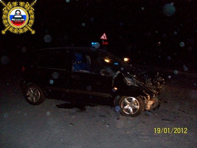 Сводка происшествия на дорогах Коми за 19 января 2012 года
