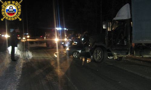 Сводка происшествия на дорогах Коми за 9 февраля 2012 года