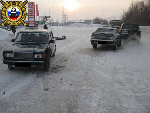 Сводка происшествия на дорогах Коми за 14 февраля 2012 года