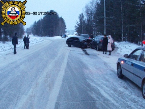 Сводка происшествия на дорогах Коми за 23 февраля 2012 года