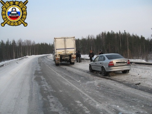 Сводка происшествия на дорогах Коми за 28 февраля 2012 года