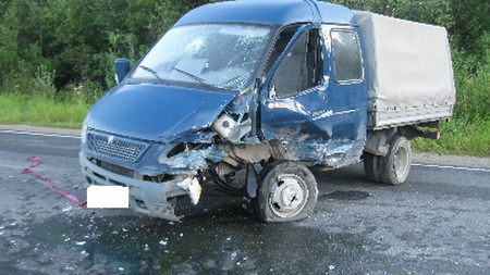 Сводка происшествия на дорогах Коми за 15 июля 2012 года