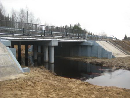 Мост в Корткеросском районе обрел вторую жизнь