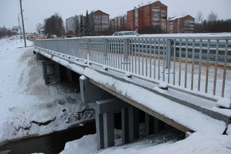  Сыктывкаре полностью открыли для движения мост в районе Доручастка