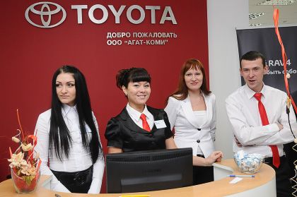 Компания АГАТ открыла дилерский центр TOYOTA в Сыктывкаре