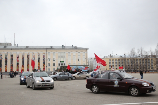 В столице Коми дан старт автопробегу Победы