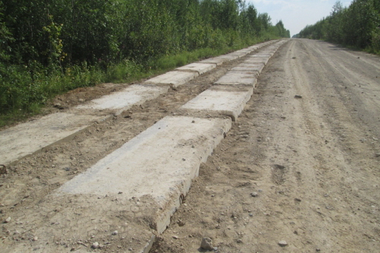 Дорога в ухтинском поселке Боровой восстановлена