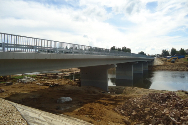 Мост через реку Прупт вводится в эксплуатацию