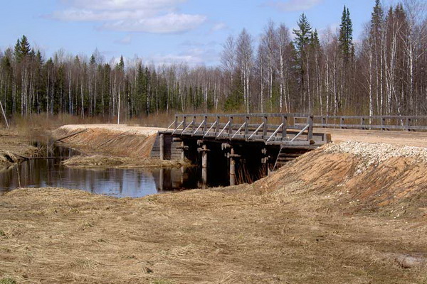 Деревянные мосты на дороге Том-Керки начнут ремонтировать в апреле