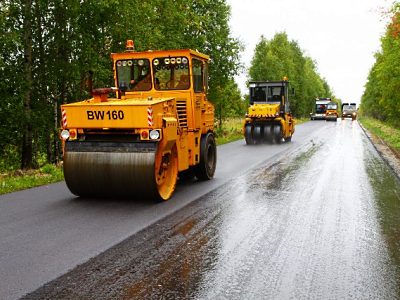 Ведется активный ремонт участку дороги Ухта – Войвож