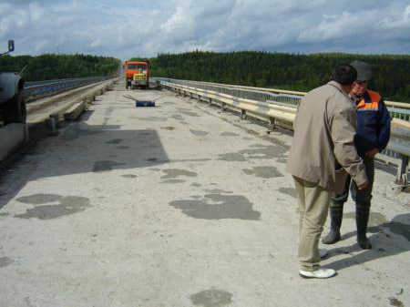 Ремонт моста Колва-3