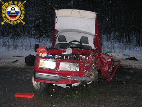 Сводка происшествия на дорогах Коми за 4 декабря 2011 года