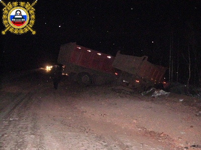 Сводка происшествия на дорогах Коми за 23 января 2012 года