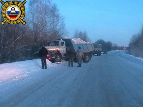 Сводка происшествия на дорогах Коми за 24 января 2012 года