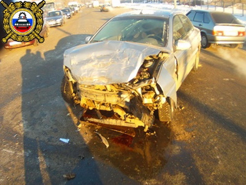 Сводка происшествия на дорогах Коми за 31 января 2012 года