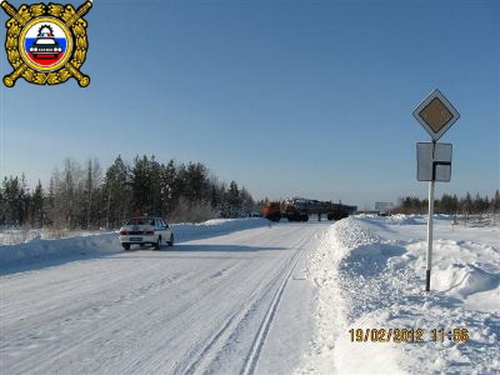 Сводка происшествия на дорогах Коми за 19 февраля 2012 года