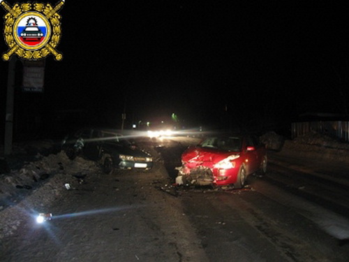 Сводка происшествия на дорогах Коми за 26 февраля 2012 года
