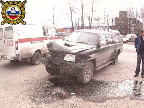 Сводка происшествия на дорогах Коми за 26 апреля 2012 года