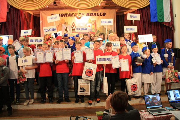 В Сосногорске завершился республиканский этап Всероссийского конкурса-соревнования Безопасное колесо