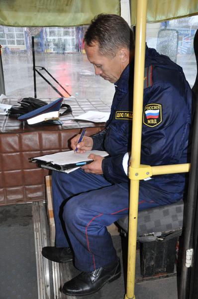 В Сыктывкаре проходит профилактическая операция Автобус